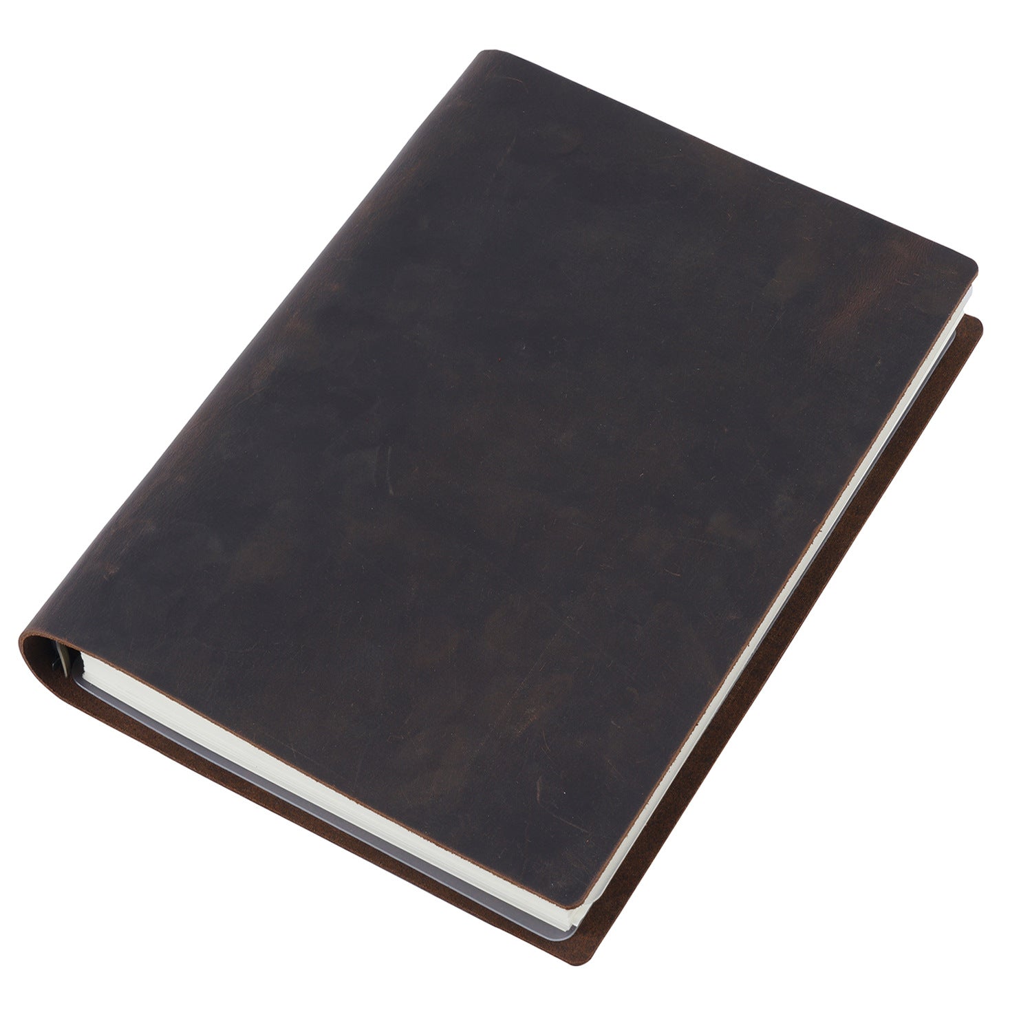 Wholesale B5 Loose-leaf Vintage Handmade Cowhide Notebook